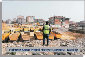 Fikirtepe konut harfiyat çalışması